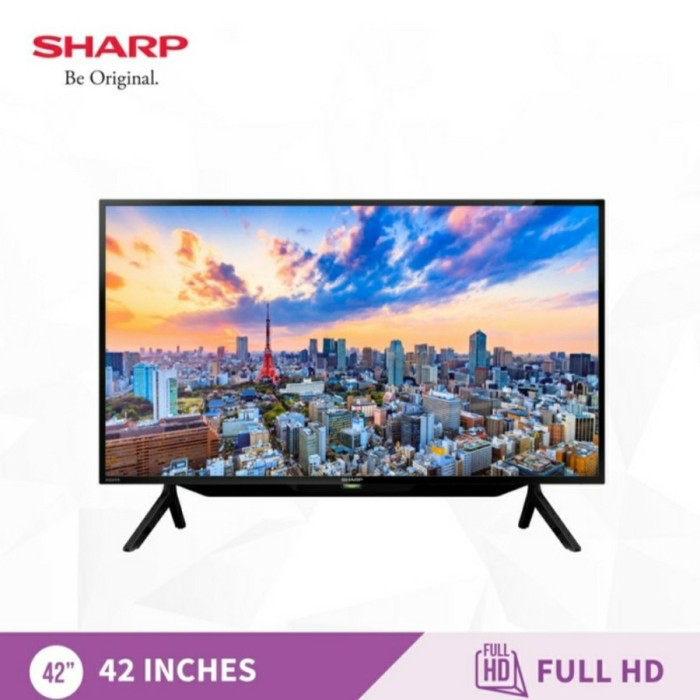 SHARP LED TV 42 INCH LED SHARP DIGITAL 2T-C42BD1I USB MOVIE 2TC42BD FULL HD