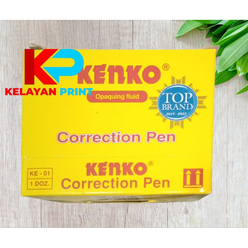 

(12 pcs) CORRECTION PEN KENKO KE-01 PERPAK