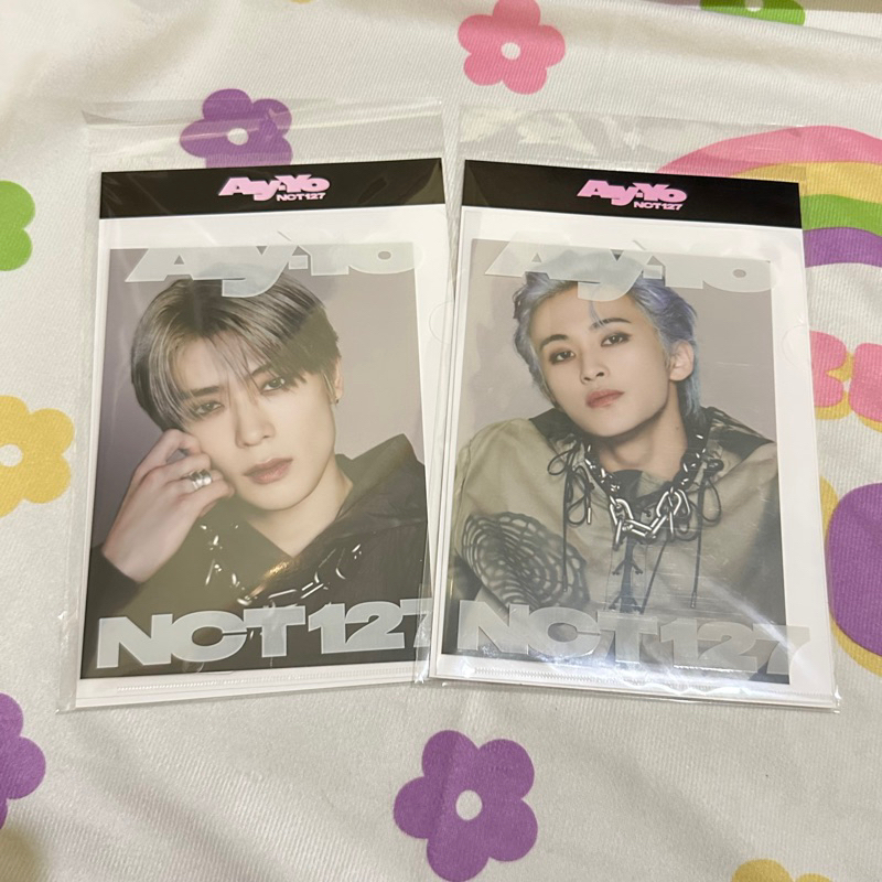 postcard + hologram pc set ay-yo jaehyun mark