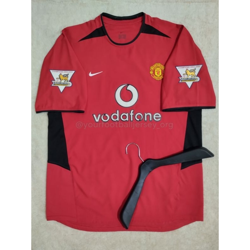 Jersey Retro Original Manchester United Home 2003 2004