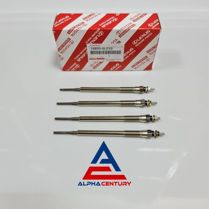 BUSI PEMANAS GLOW PLUG 1PCS INNOVA HILUX FORTUNER DIESEL ORI GARANSI