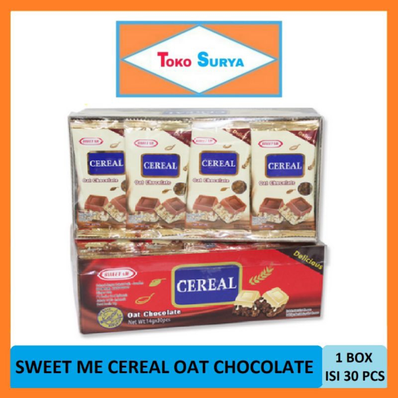 

Sweet Me Oat Chocolate Cereal Yangyu 30 Pcs x 12 Gr