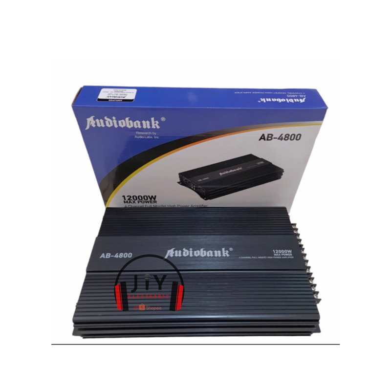 Power Amplifier Mobil 4 channel Audiobank AB-4800 AB 4800