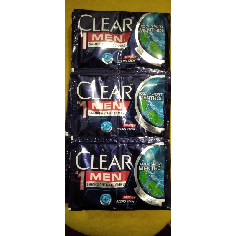 SHAMPOO CLEAR ANTI KETOMBE 12 x  9 ml