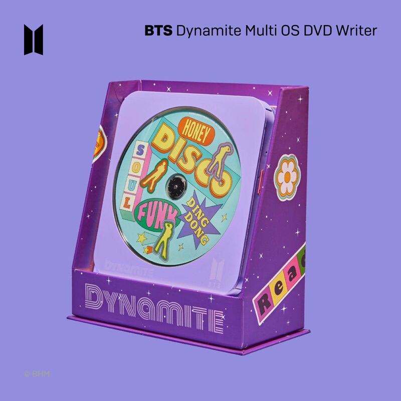 [READY STOCK - SALE ] BTS DVD WRITER DYNAMITE PURPLE • BTS DYNAMITE MULTI OS DVD WRITER PURPLE