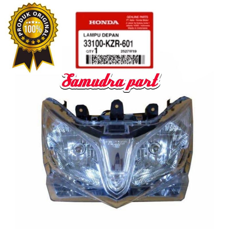 Reflektor Essy Vario 125 lampu depan Set vario 125 original 33100KZR601