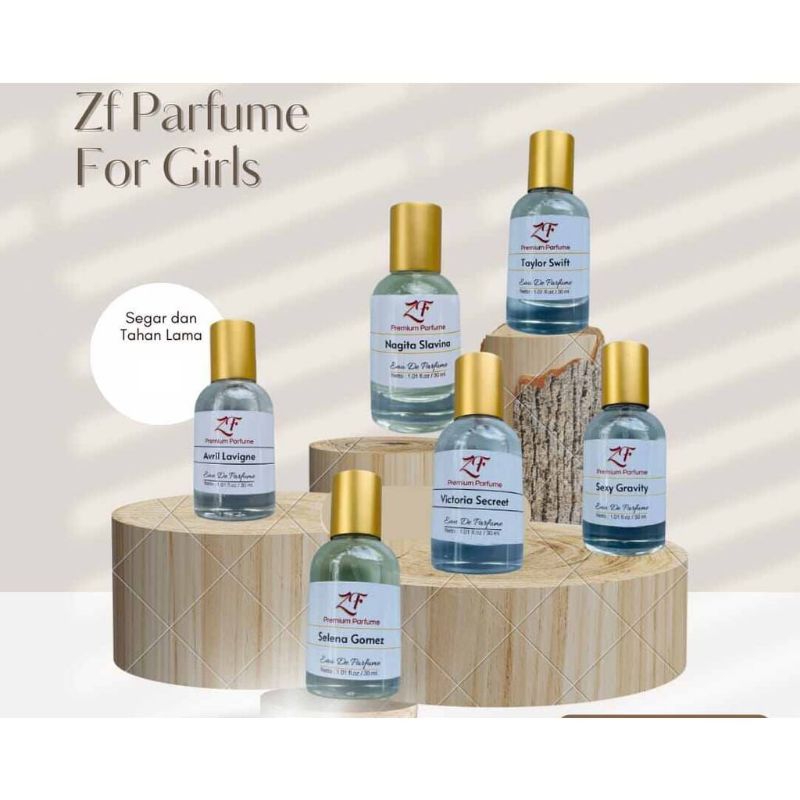 BISA COD PARFUM ZF SHIMMER 30ML ORIGINAL PRIA WANITA ADEM TAHAN LAMA BEST SELLER TERUMAH