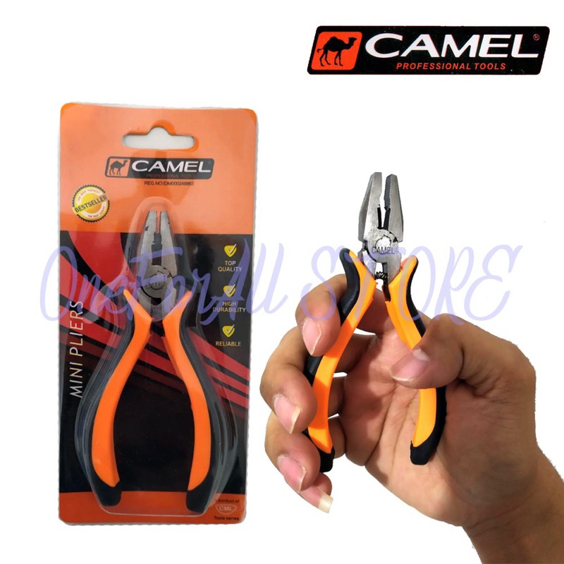 Tang mini 4,5” Camel tang potong kombinasi lancip