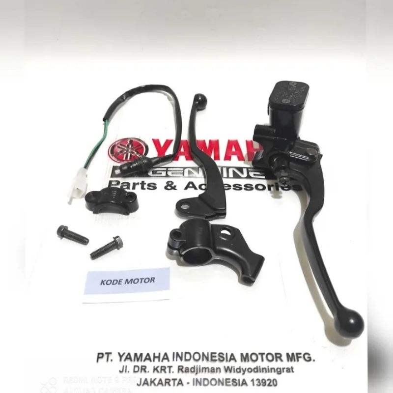 Master Rem Set + Dudukan Handel kopling + Handel kopling Yamaha Force , Fiz r