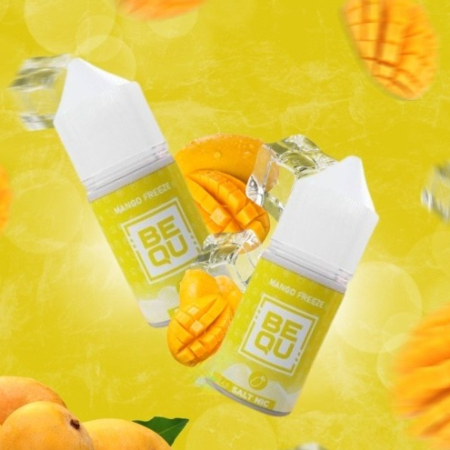 Bequ Mango Salt Nic 30ML by Poda x FVS X Ray Vapor Distribution