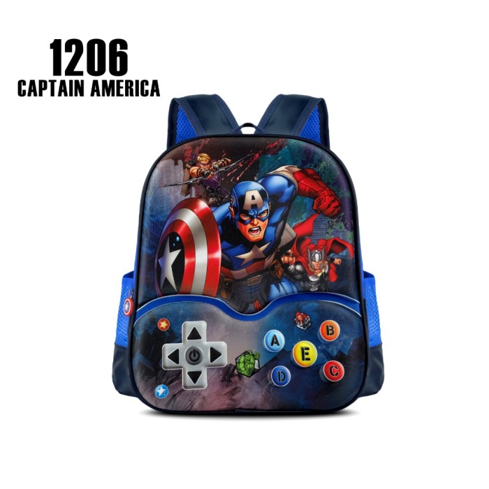 Barangunik2021 - Tas Sekolah Cartoon 14 Inch Tas Ransel Anak TK SD/Tas Karakter Anak TK SD