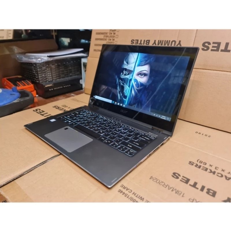 Laptop Acer Travelmate P645s Core i5 Gen 5 Ram 8GB Ssd 512GB 14in Mulus Likenew Keyboard Backlight