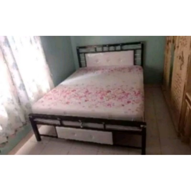 khusus ranjang besi by mebel sumber harapan Banjarmasin ( tanpa Matrass atau kasur )