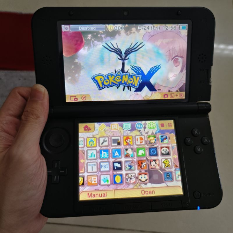 Nintendo 3DS XL/LL 32GB Luma CFW 32 Gb Preloved Isi Games