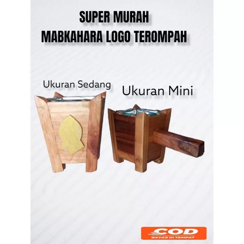 Prapen tungku pembakar dupa mabkhoro jati mini terbaik