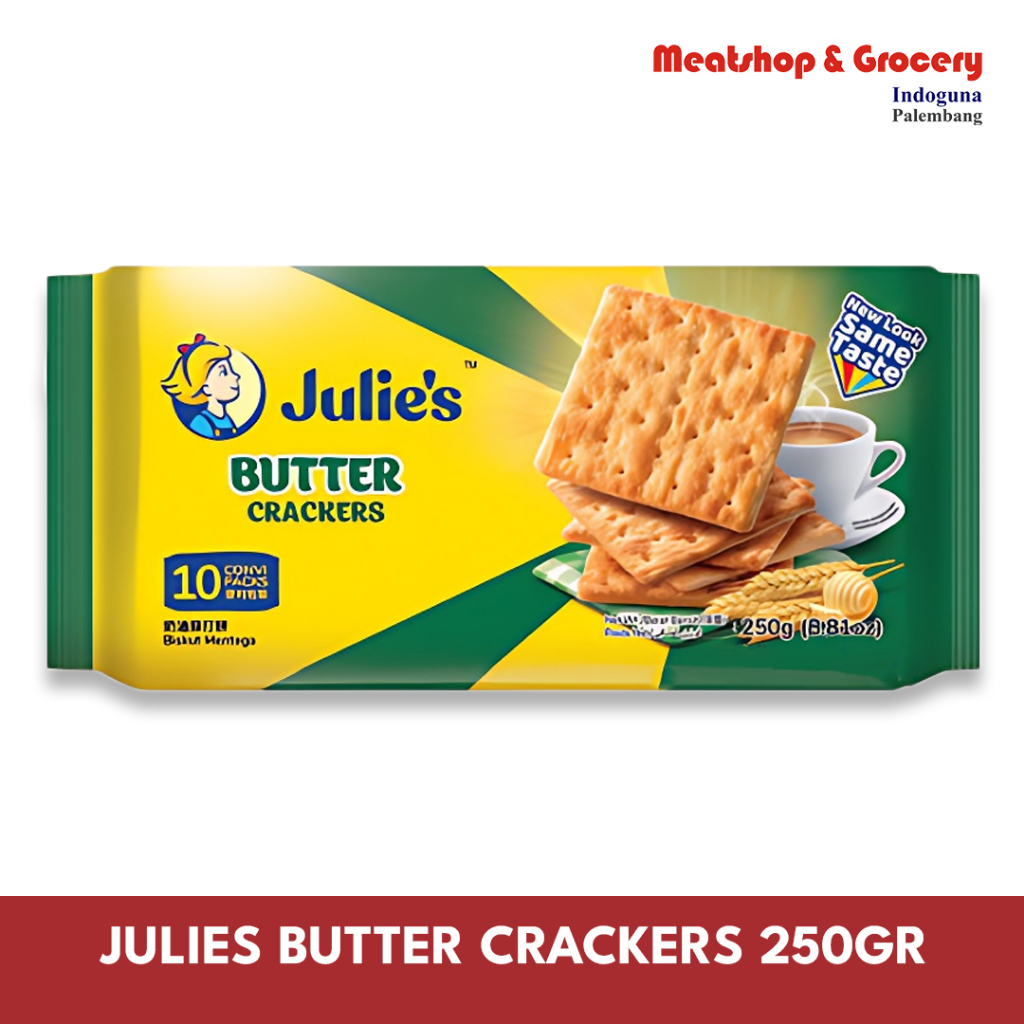 

Biskuit Julies Butter Crackers 250Gr