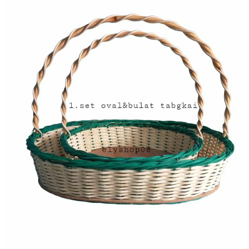 keranjang rotan/parcel/keranjang buah