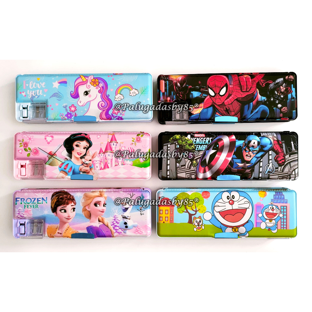 

(1 Biji) Kotak Pensil Magnet Doff LPY-6 23*8*3.5 cm / Pencil Case Magnet Doff / Tempat Pensil Magnet Doff / Kotak Pensil Fancy