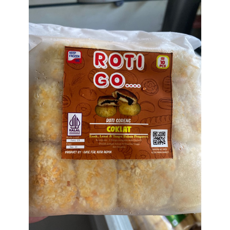 

roti goreng roti go coklat