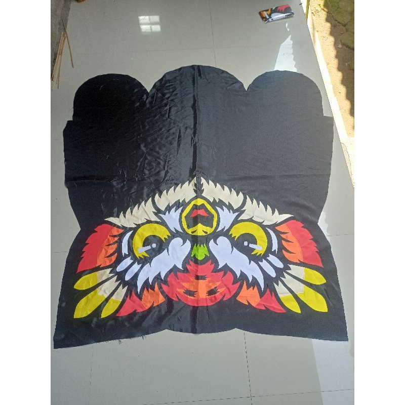 Kain Layangan Celepuk Cutting(kain saja)130 cm x140 cm