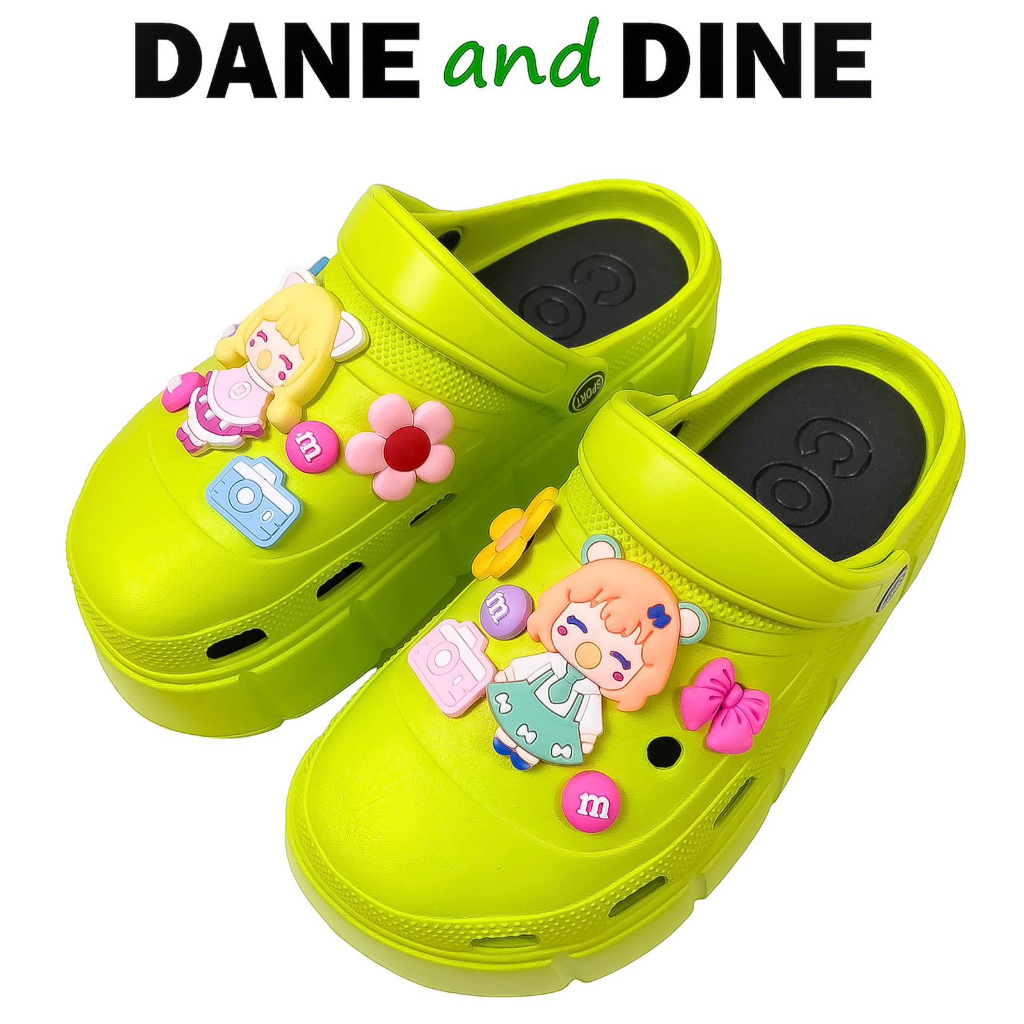TERMURAH Wedges Wanita EVA 6cm PREMIUM TWINS Dane and Dine W77