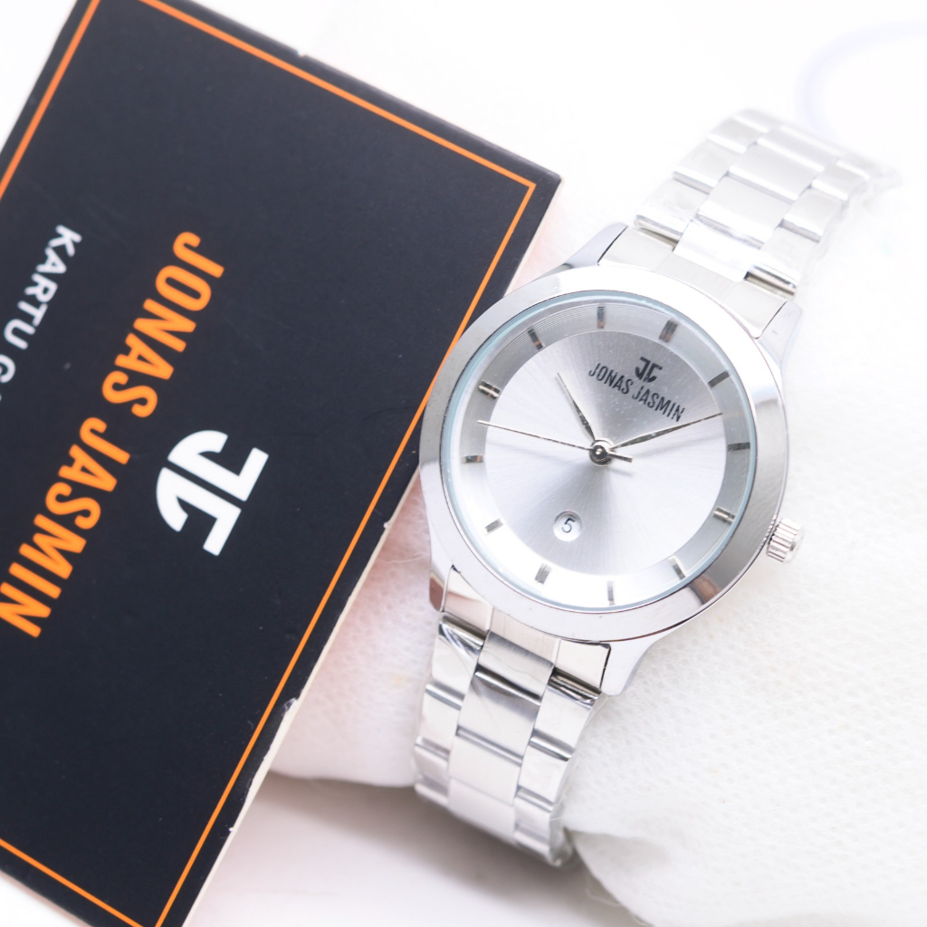 JAM TANGAN WANITA FASHION HB-002 RANTAI FULL STAINLESS TANGGAL AKTIF