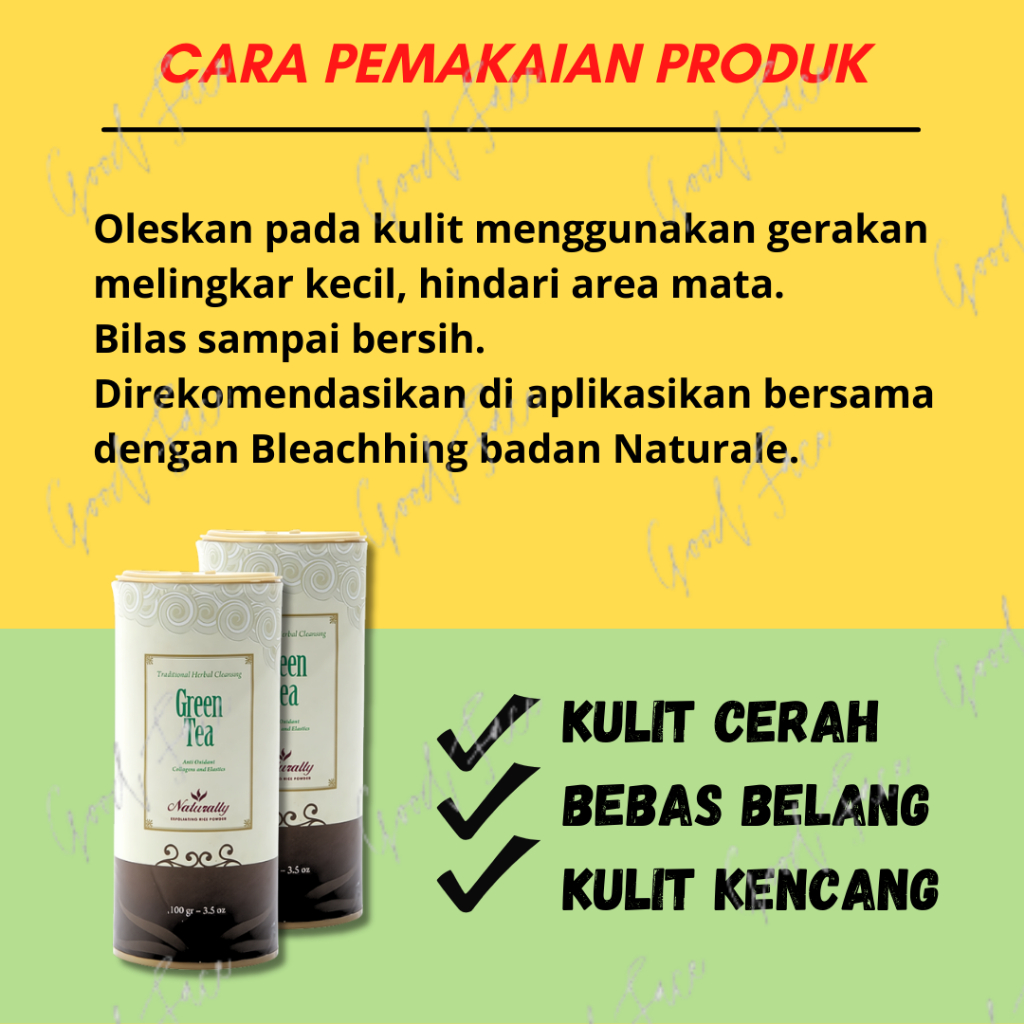 Ayudya Green Tea Rice Powder