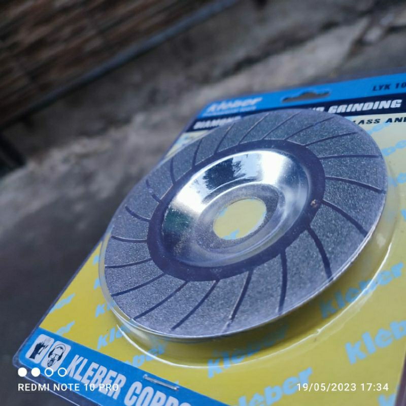 Mata gerinda Bepel kaca 4" KLEBER Mata gurinda pinggul Kaca Bepel granit Pinggul granit bepel Batu