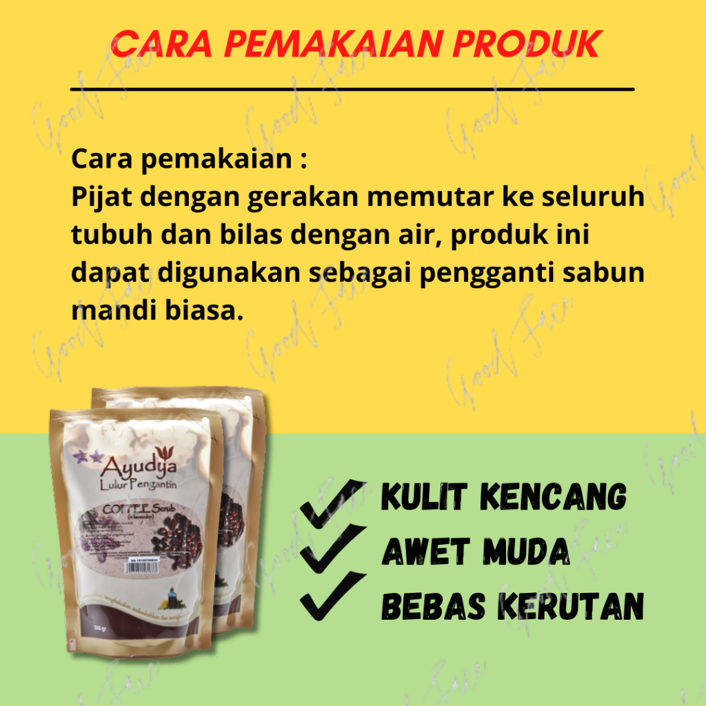 Ayudya Lulur Pengantin Coffee 300 refill