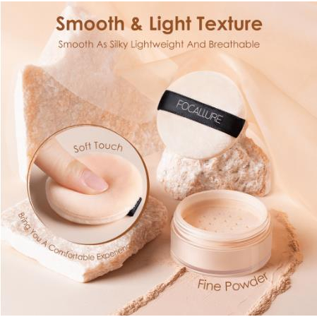 ^ KYRA ^ Focallure Fine Setting Loose Powder Bedak Tabur FA-15 Focalure