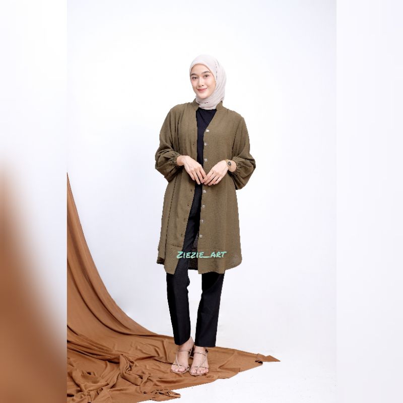 Tunik INARA-Tunik MEISA-Tunik polos premium-Long tunik-Tunik jumbo.