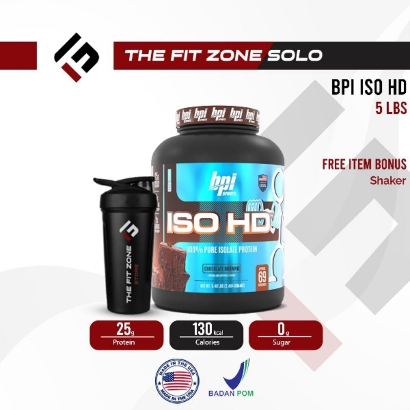 Bpi Iso HD 5 Lbs Whey Protein Isolate Harga Distributor Murah Termurah