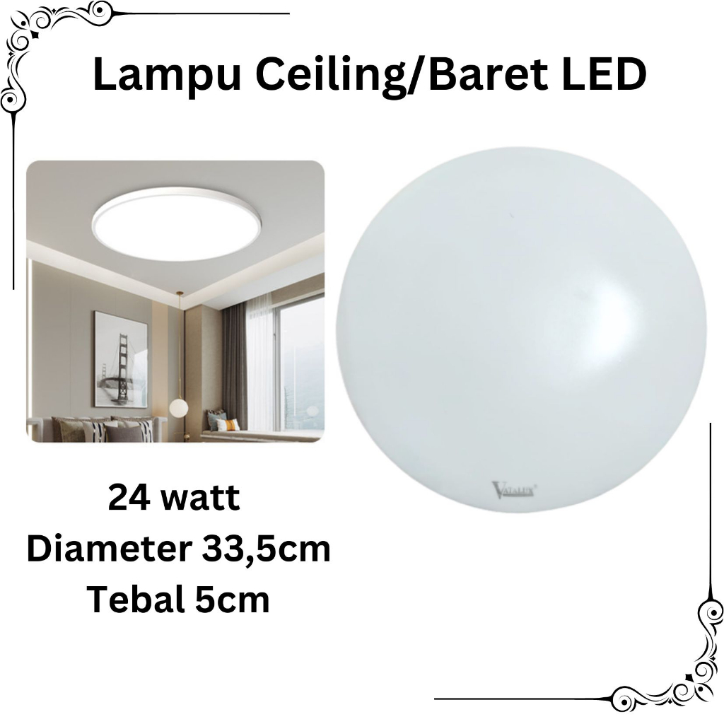 Lampu Ceiling/Lampu Baret LED