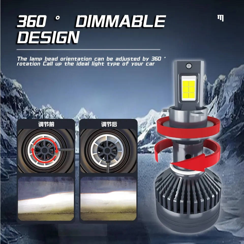 LAMPU LED MOBIL H4 H11 H8 H16 H9 H1 H7 HB3 HB4 HIR2 HIGH POWER