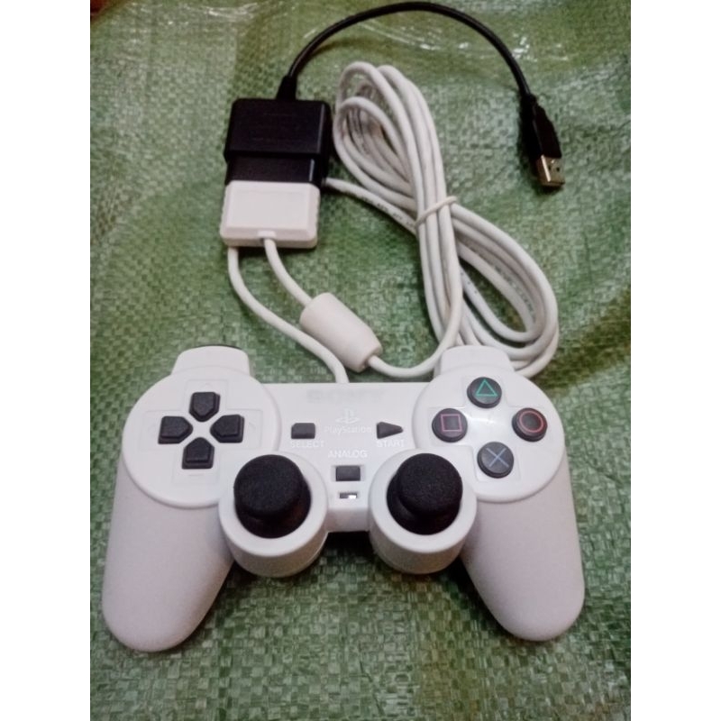 stik ps2 original pabrik paket converter single