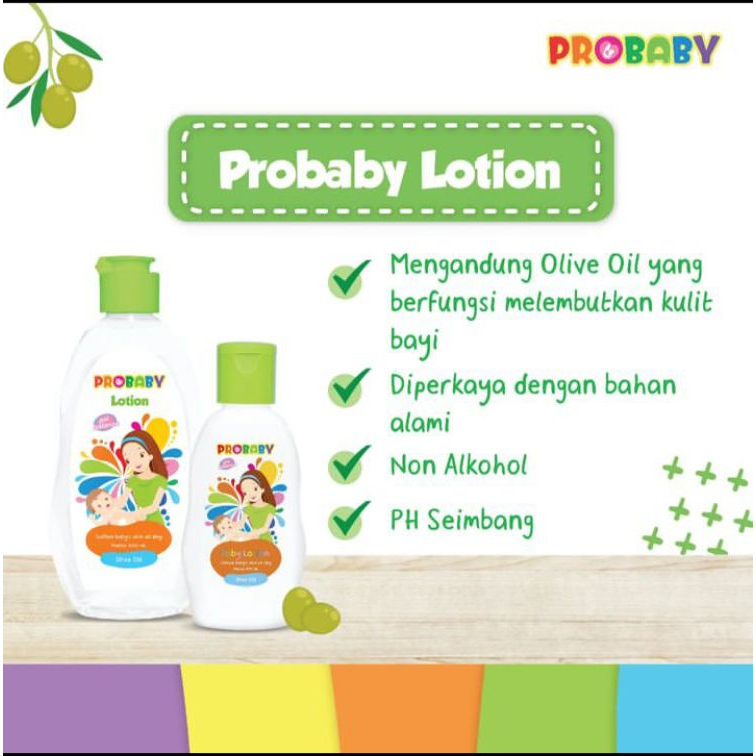 Probaby Baby Lotion 200ml / lotion anak / cream / perawatan lotion / pelembab kulit / ph balance / kulit sensitif / anti alergi / melembabkan