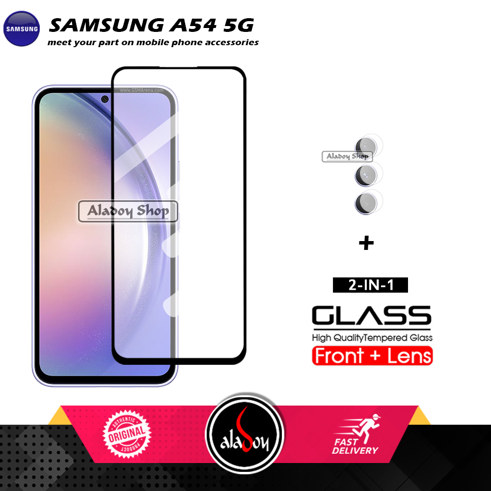 Tempered Glass Layar Samsung A54 5G + Tempered Glass Camera