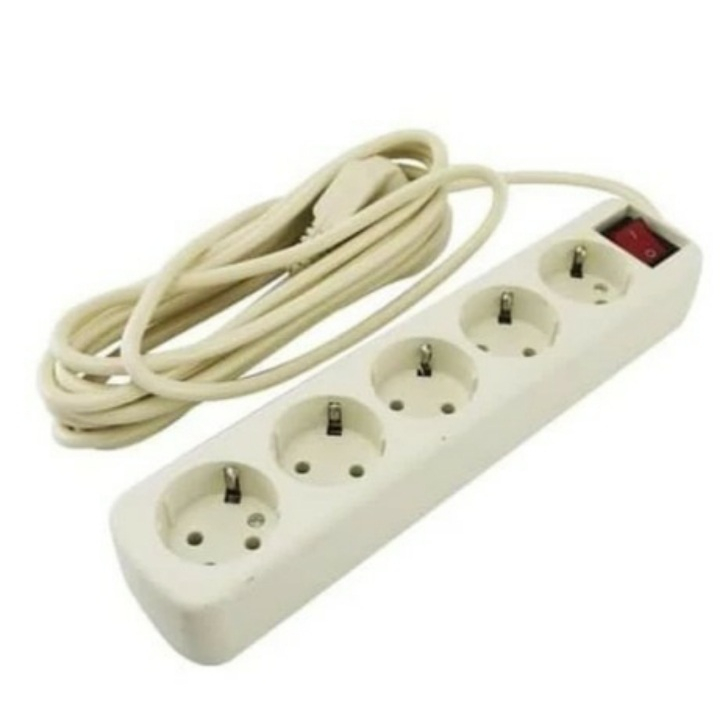 DEXICON STOP KONTAK + KABEL 2 LUBANG 3 METER