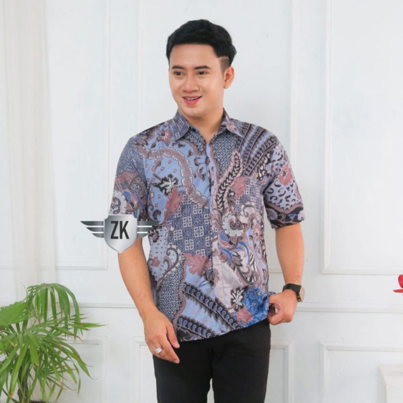 ￼BAJU BATIK PRIA ABADI BATIK KEMEJA BATIK PRIA LENGAN PENDEK