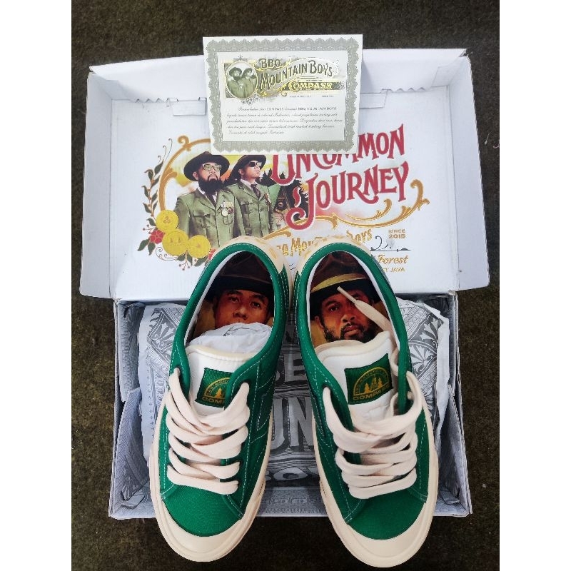 Sepatu Compass x Bbq Montains Boy