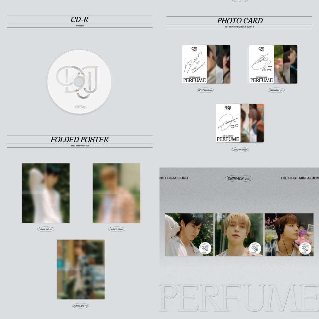 [ READY STOCK SEALED ] NCT DOJAEJUNG - The 1st Mini Album [ Perfume ] ( Digipack Ver. ) DJJ