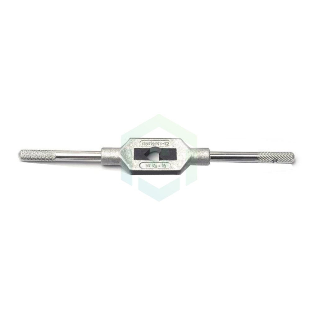 Adjustable Tap Wrench Thread Metrik Handle Keran Menekan Alat untuk Membesarkan Lubang Alat Aksesoris untuk Kerajinan Kayu