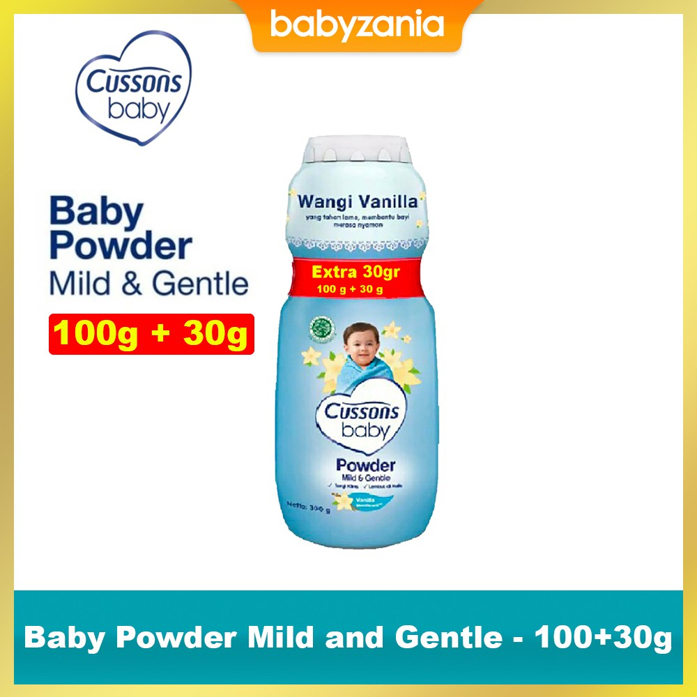 Cussons Baby Powder Mild and Gentle - 100+30gr