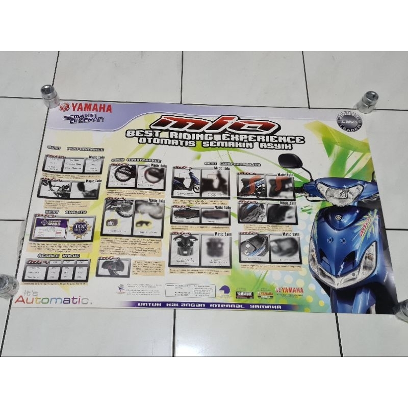 Poster Jumbo Motor YAMAHA MIO ORI