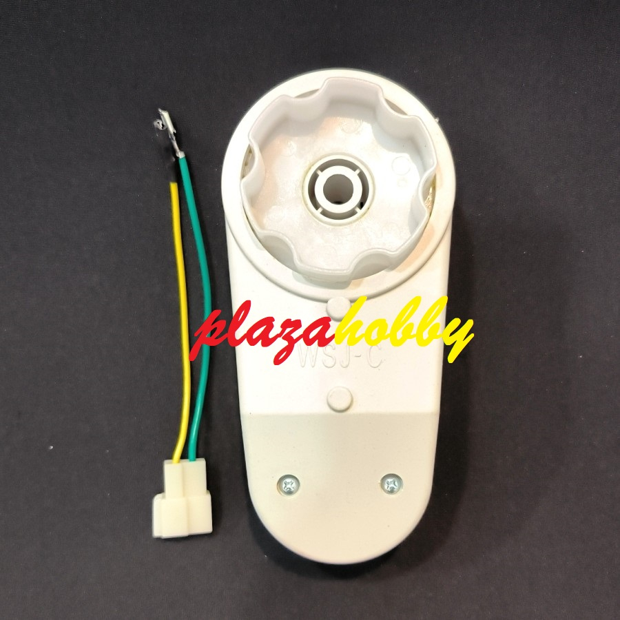 gearbox mobil aki 6v WSJ putih bintang 6 dinamo 390 18.000 rpm PMB dll