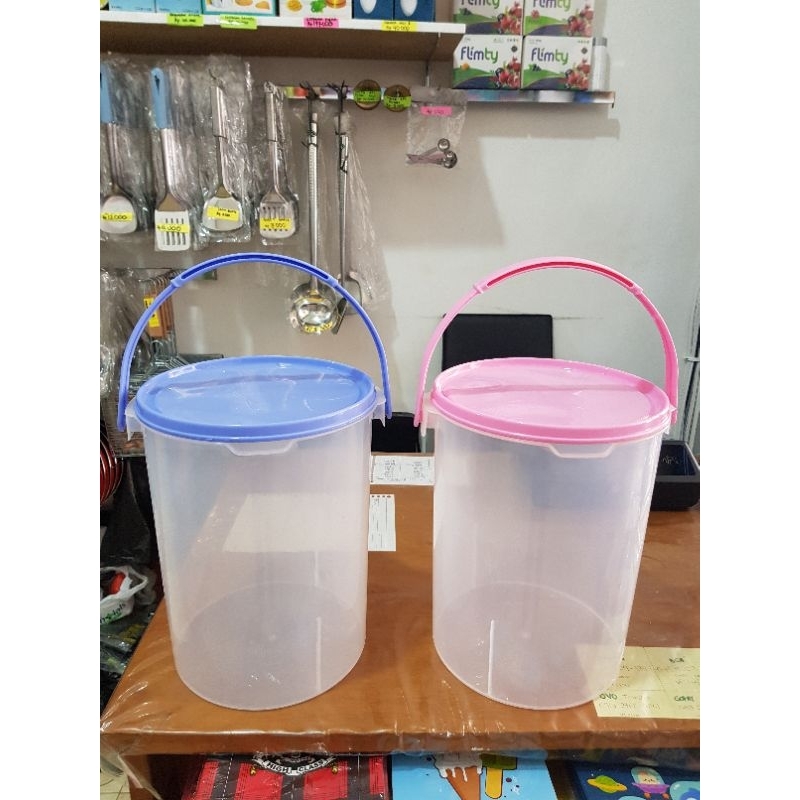 Toples kerupuk gagang/Toples handle canister 666 WS