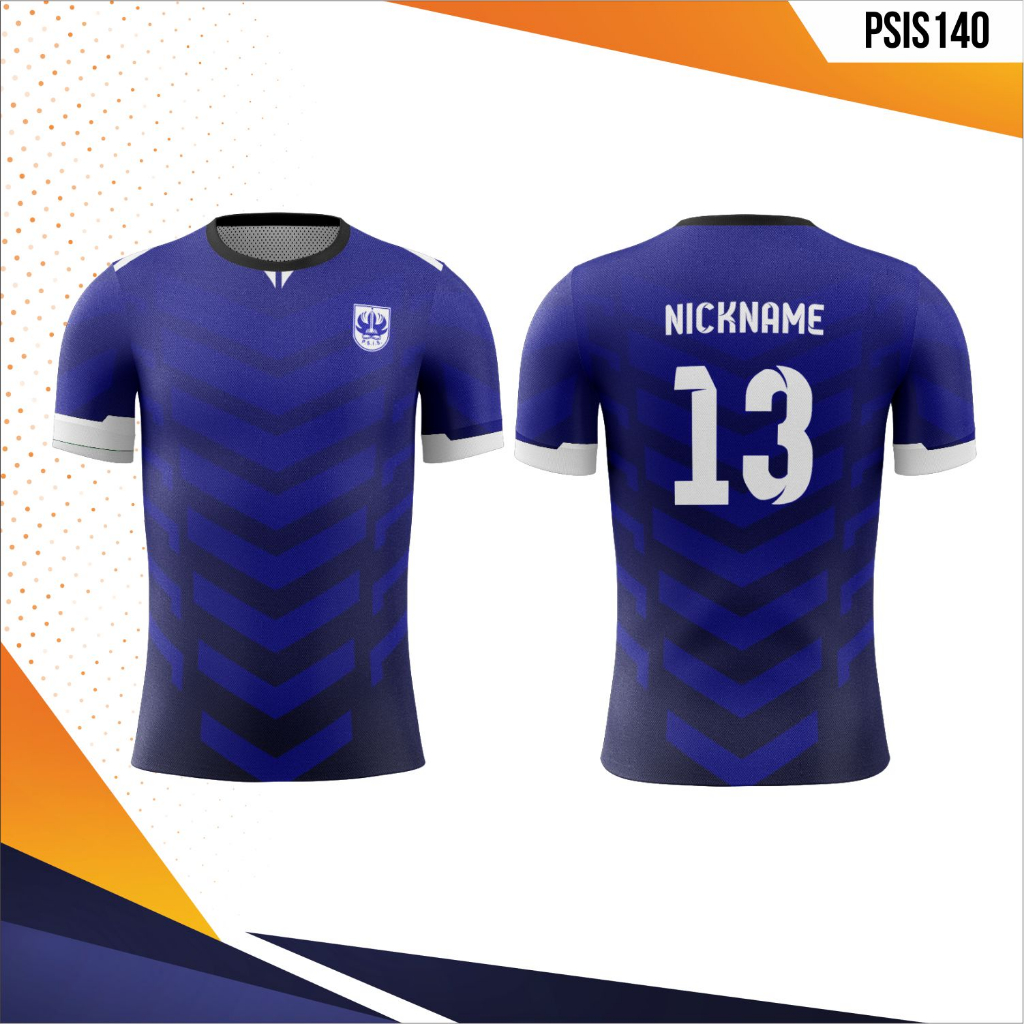 JERSEY BOLA PSIS SEMARANG HOME 2021 FULL PRINTING BAHAN DRYFIT MICRODOT DAN MILANO CUSTOM