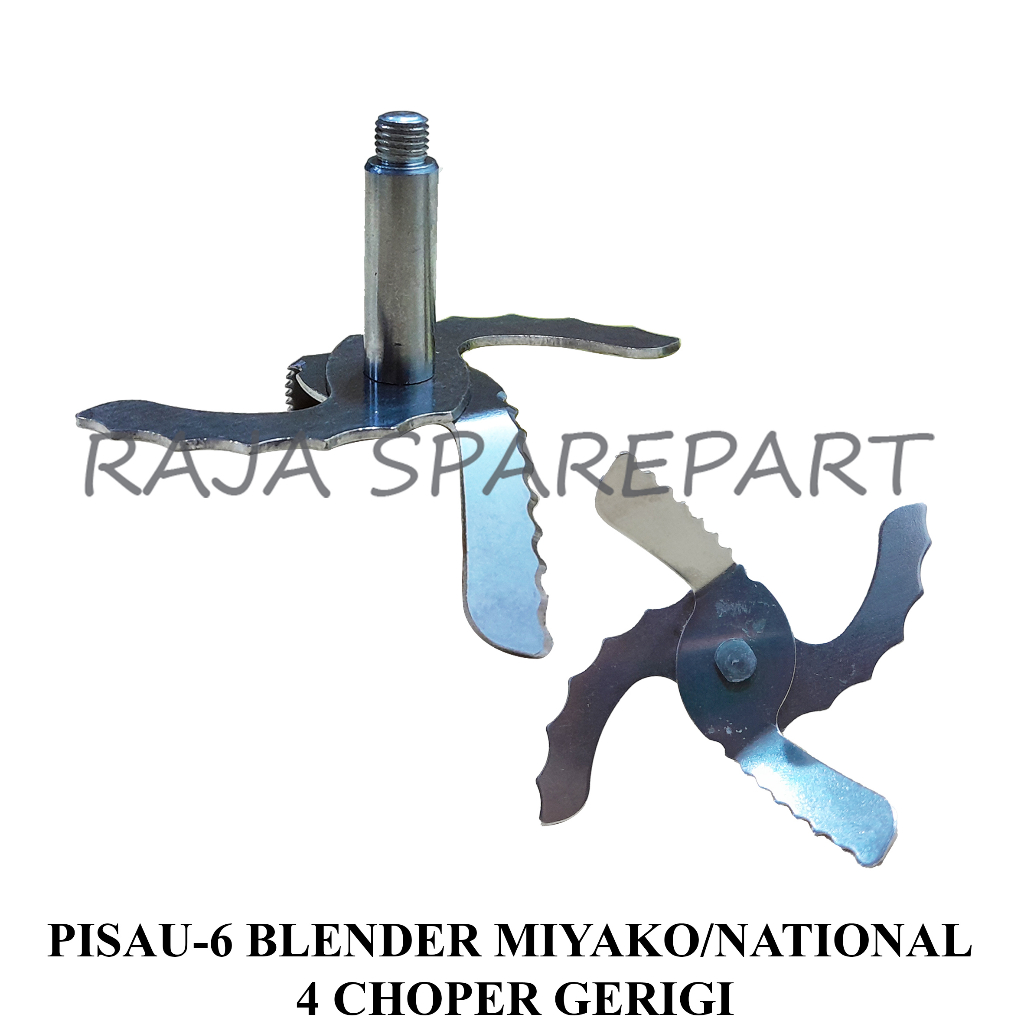 P6 PISAU BLENDER/BLADE BLENDER/PISAU-6 BLENDER MIYAKO /NATIONAL 4 CHOPER GERIGI