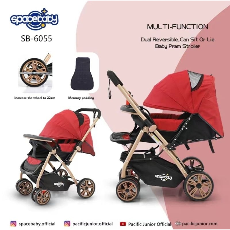 KERETA BAYI SPACE BABY 6055