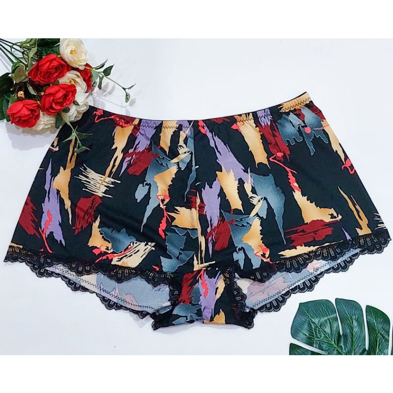 Celana Dalam Jupe Renda CD Boxer Wanita Motif